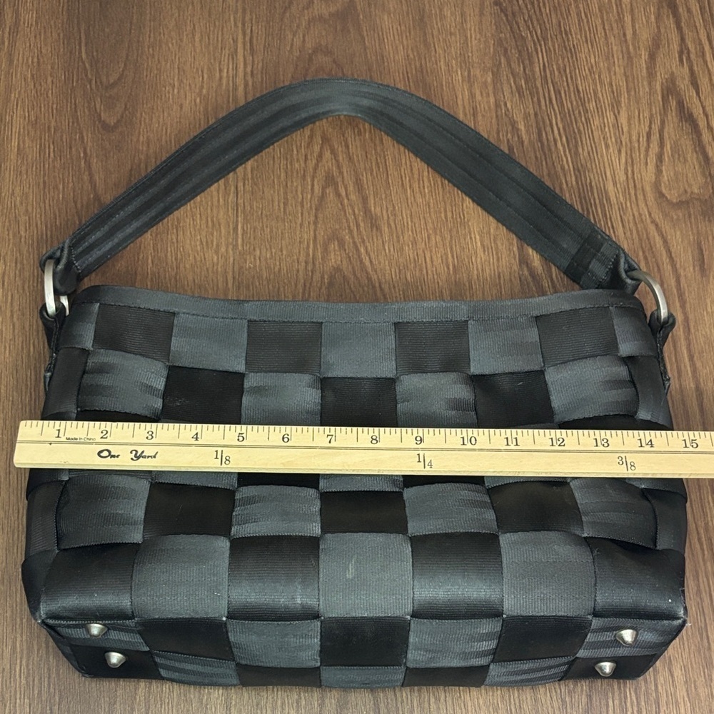 Harveys x Mercedes Benz Black Woven Seatbelt Shoulder Bag Rare Collab - Picture 15 of 16